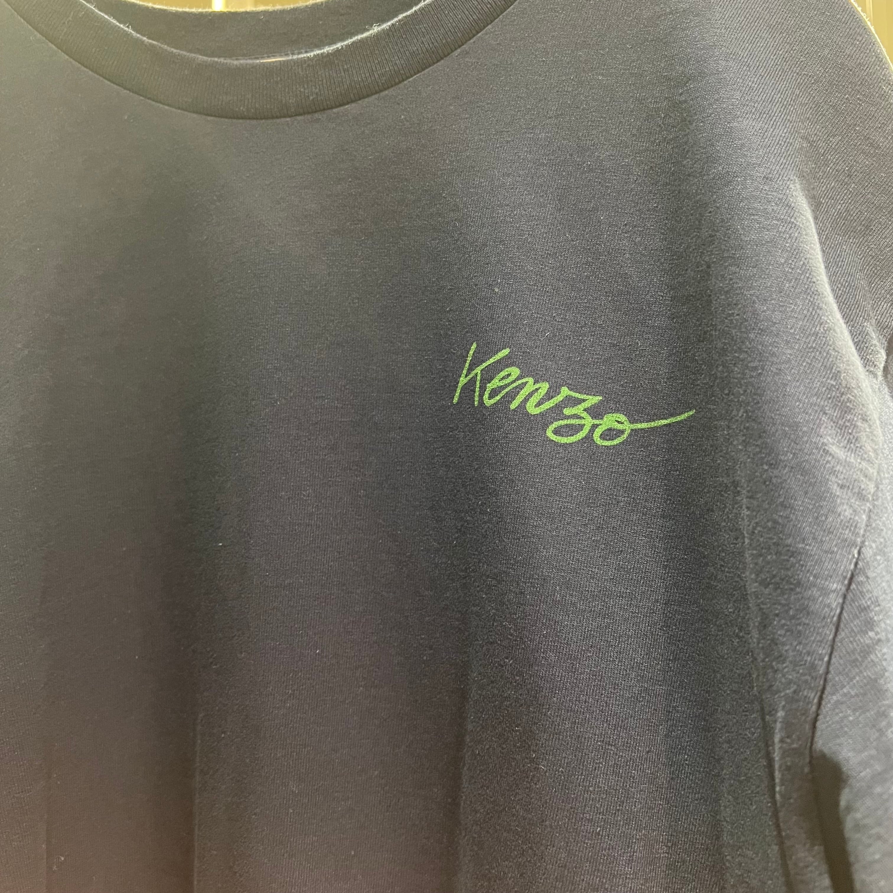 KENZO JUNGLE ケンゾー ジャングル レース生地 フラワー柄 Tシャツ