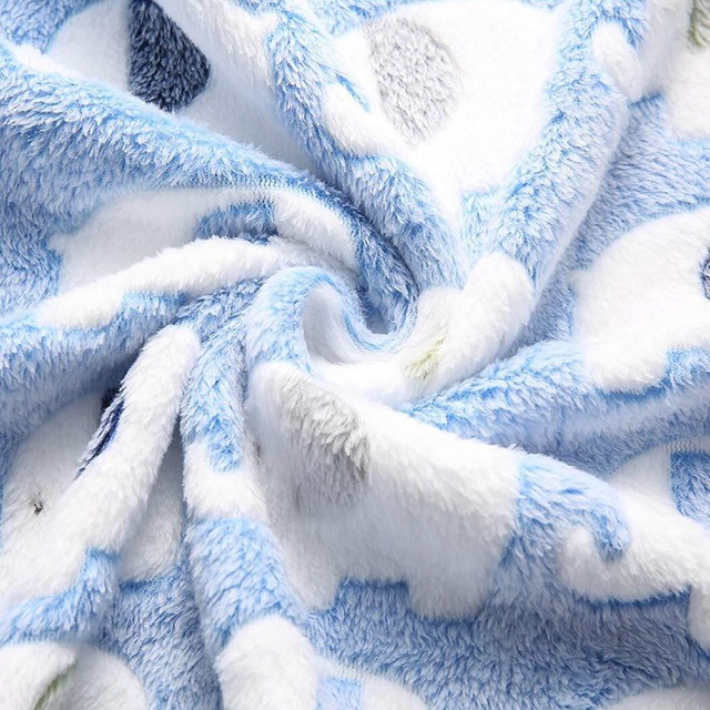 【2022最新】luciphia 3枚セット ブランケットペット用 毛布 犬猫 マット タオル ソフト 洗える フランネル 暖かい ふわふわ 秋冬 防寒（象柄 M:76x52cm）