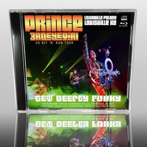 NEW PRINCE GET DEEPLY FUNKY : US HIT'N'RUN TOUR 　1CDR+1BLURAY  Free Shipping