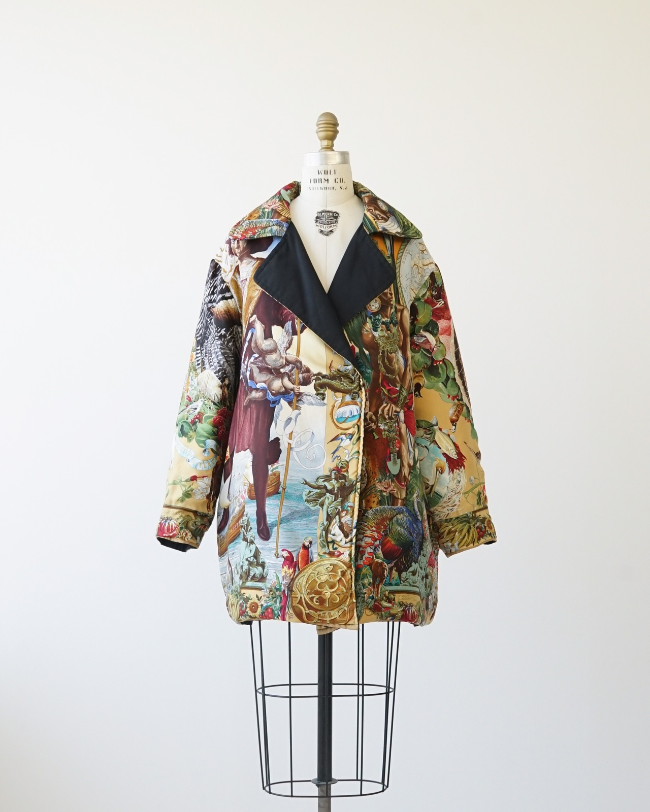 〈Hermès〉Reversible coat