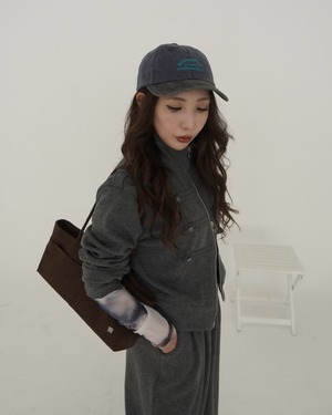 fleece Napoleon zipJK ×tuckPT ／Gray