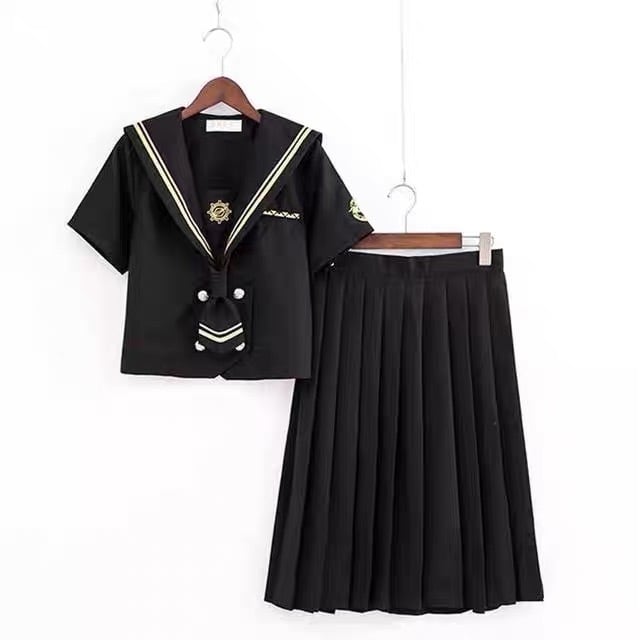 ATK.LADY】D73 学生 セーラーカラー ミニスカート ビックカラー