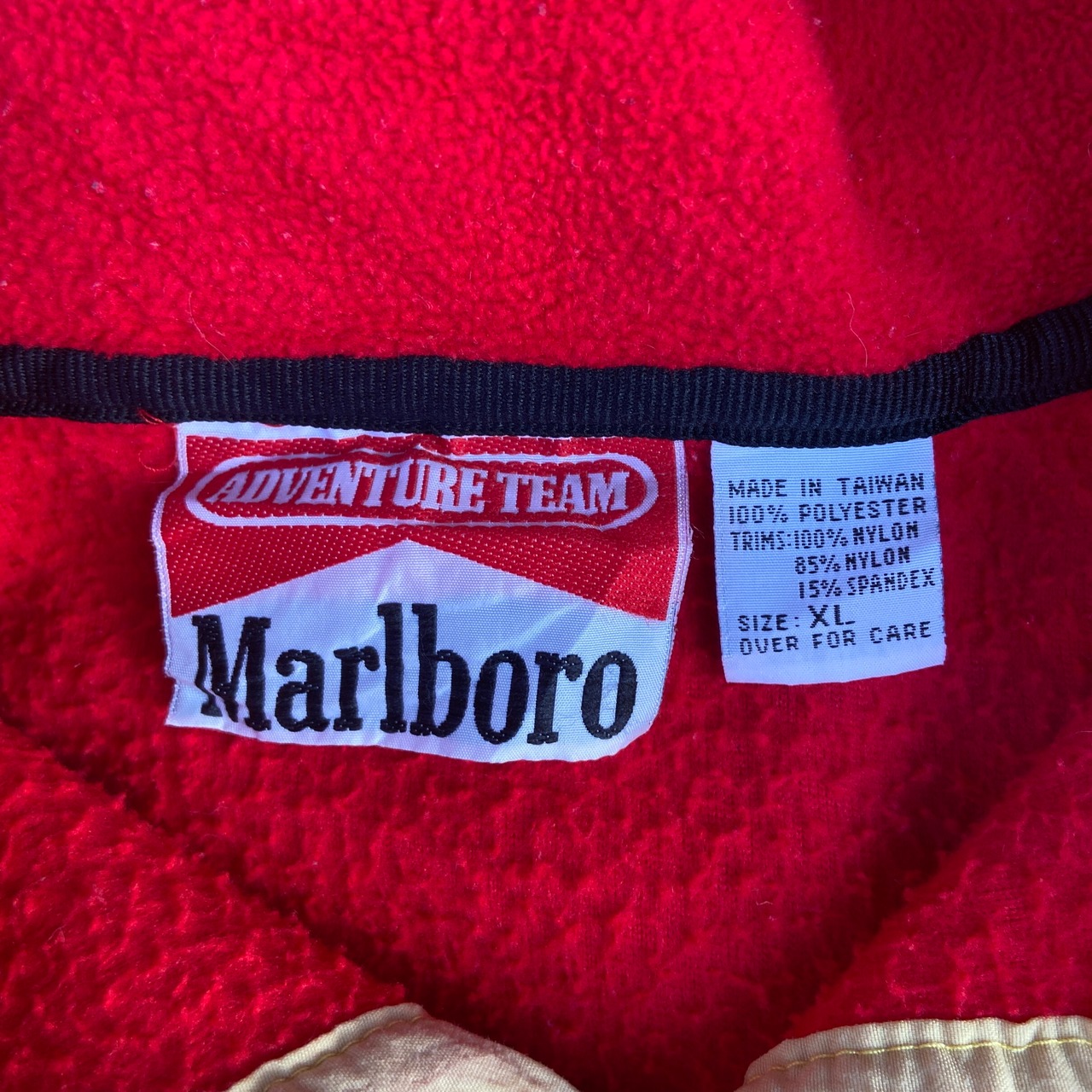 90年代 Marboro マルボロ ハーフボタン スナップTタイプ フリース  