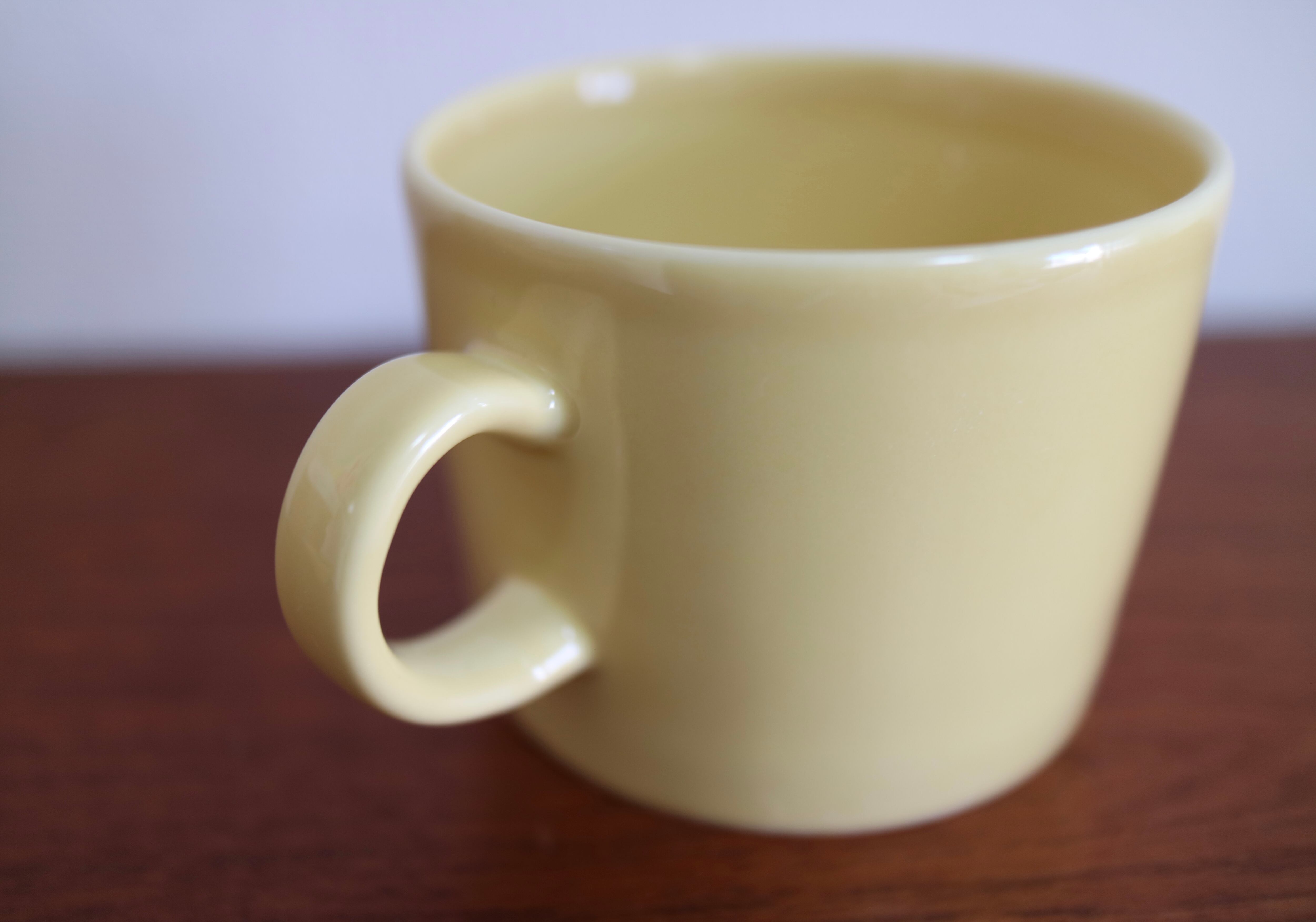 10枚まとめ売り TEEMA イエロー（廃盤）ホワイト他 ARABIA【TEEMA】デミタスカップ＆ソーサー（1）イエロー（廃盤