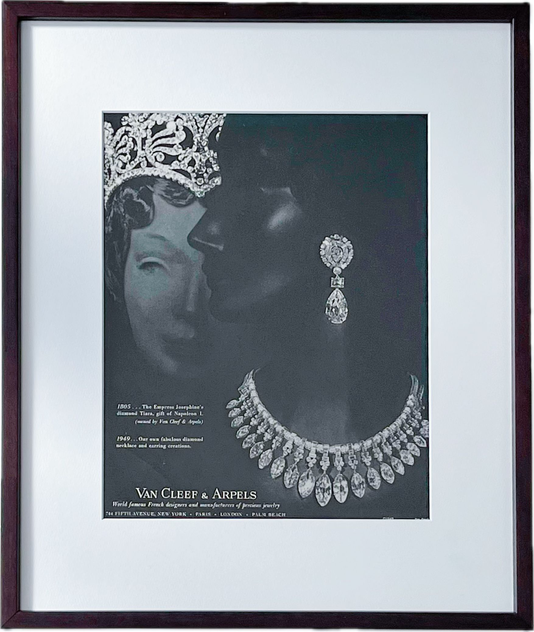 1949 広告＞ Vancleef & Arpels ヴァンクリーフアーペル