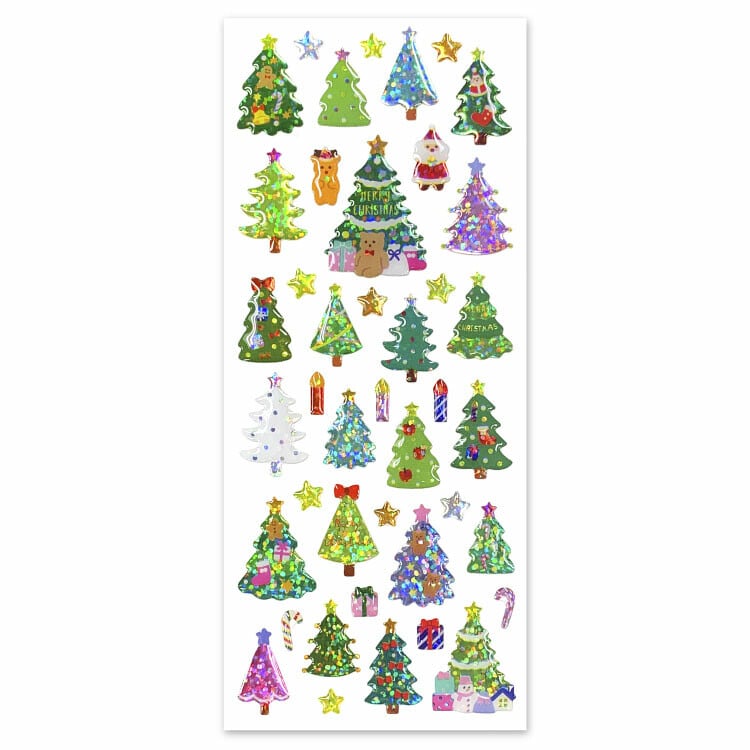 アクティブコーポレーション ツリー クリスマス・ドロップシール CMS-651 ST01