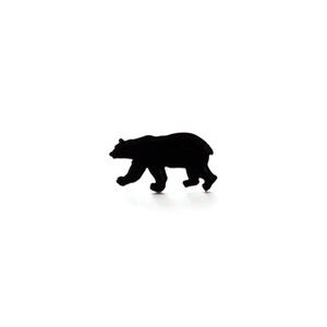 Safari Post - Polar Bear Black
