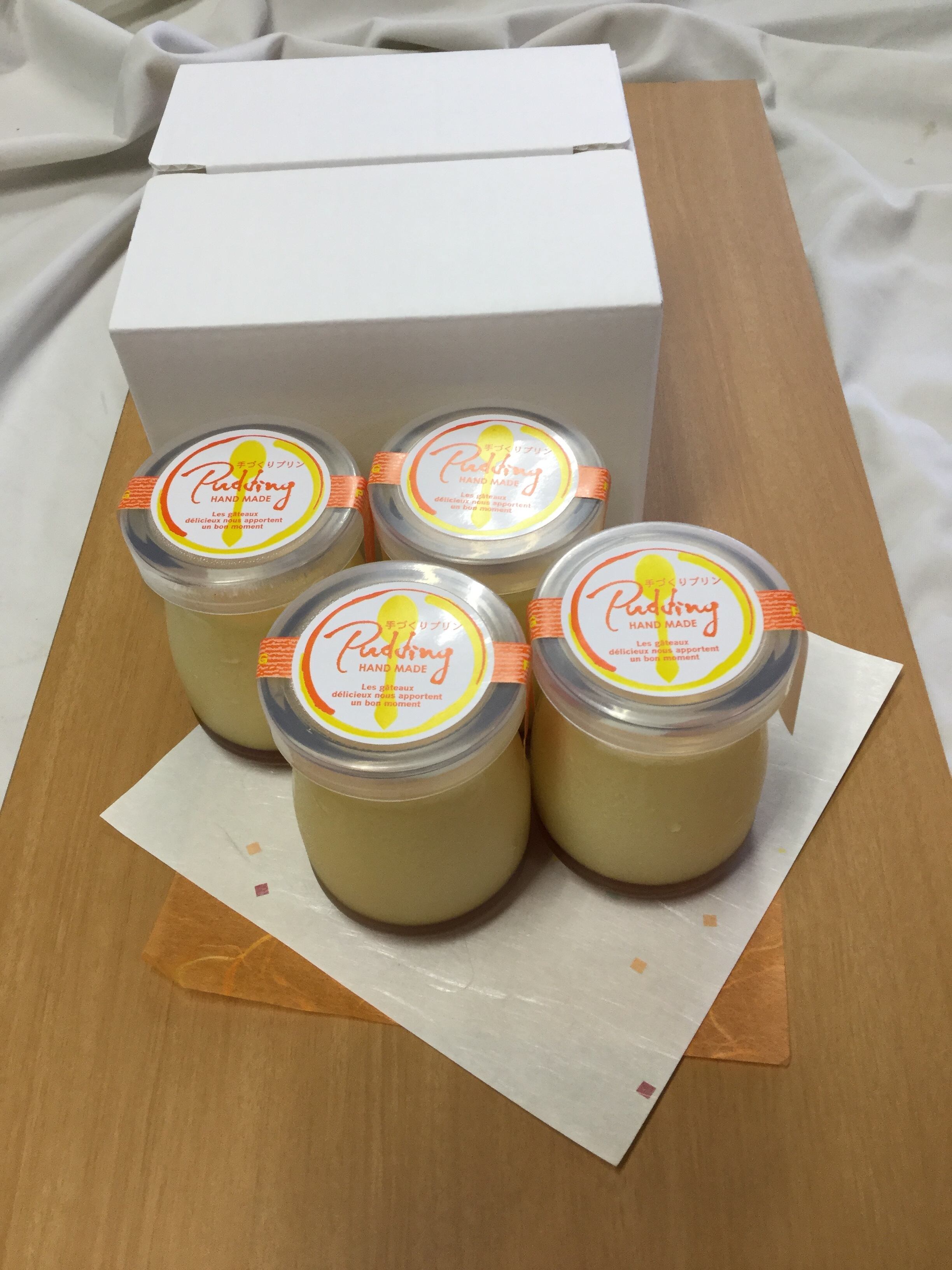 プリン 和風手作り蒸しプリン4個入り 無添加 手作り 鯉とりまぁしゃん