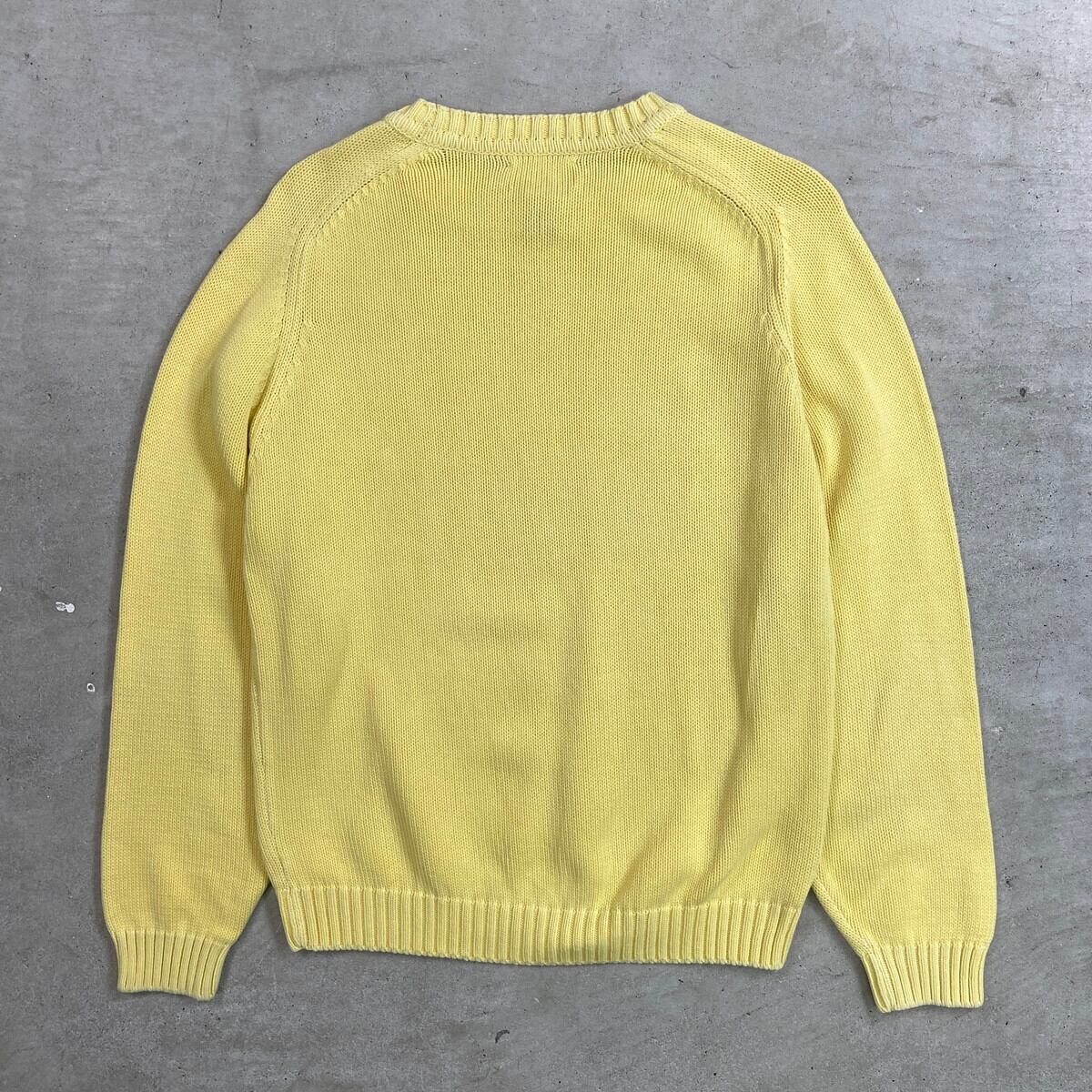 LAND'S END ランズエンド　ドリフターセーター　コットンニット　XL 90年代 USA製 LANDS'END ランズエンド ドリフターセーター メンズXL