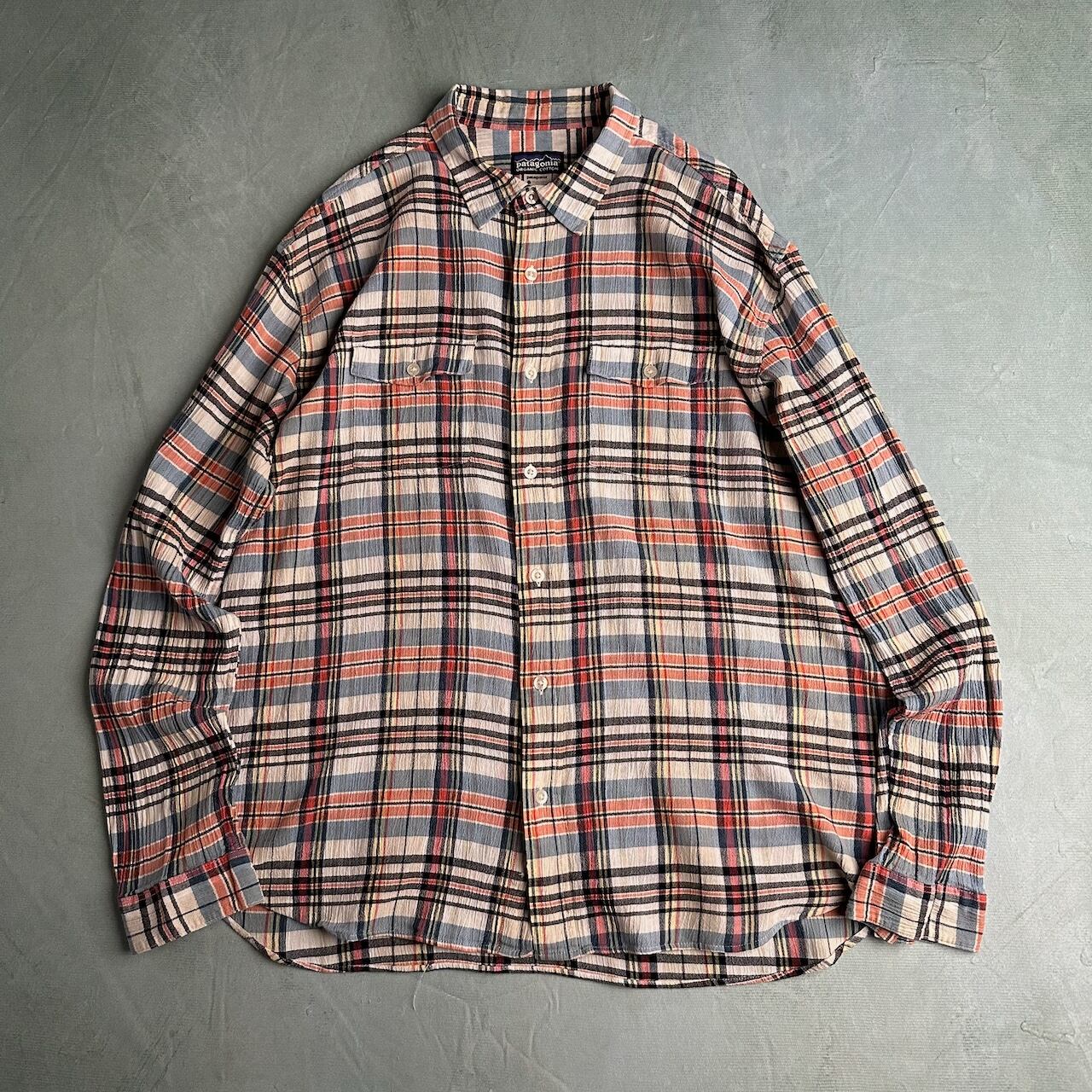 patagonia パタゴニア オーガニックコットン チェックシャツ 長袖