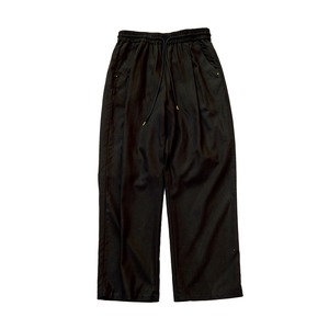 dress rayon pants （black）/ 2021aw