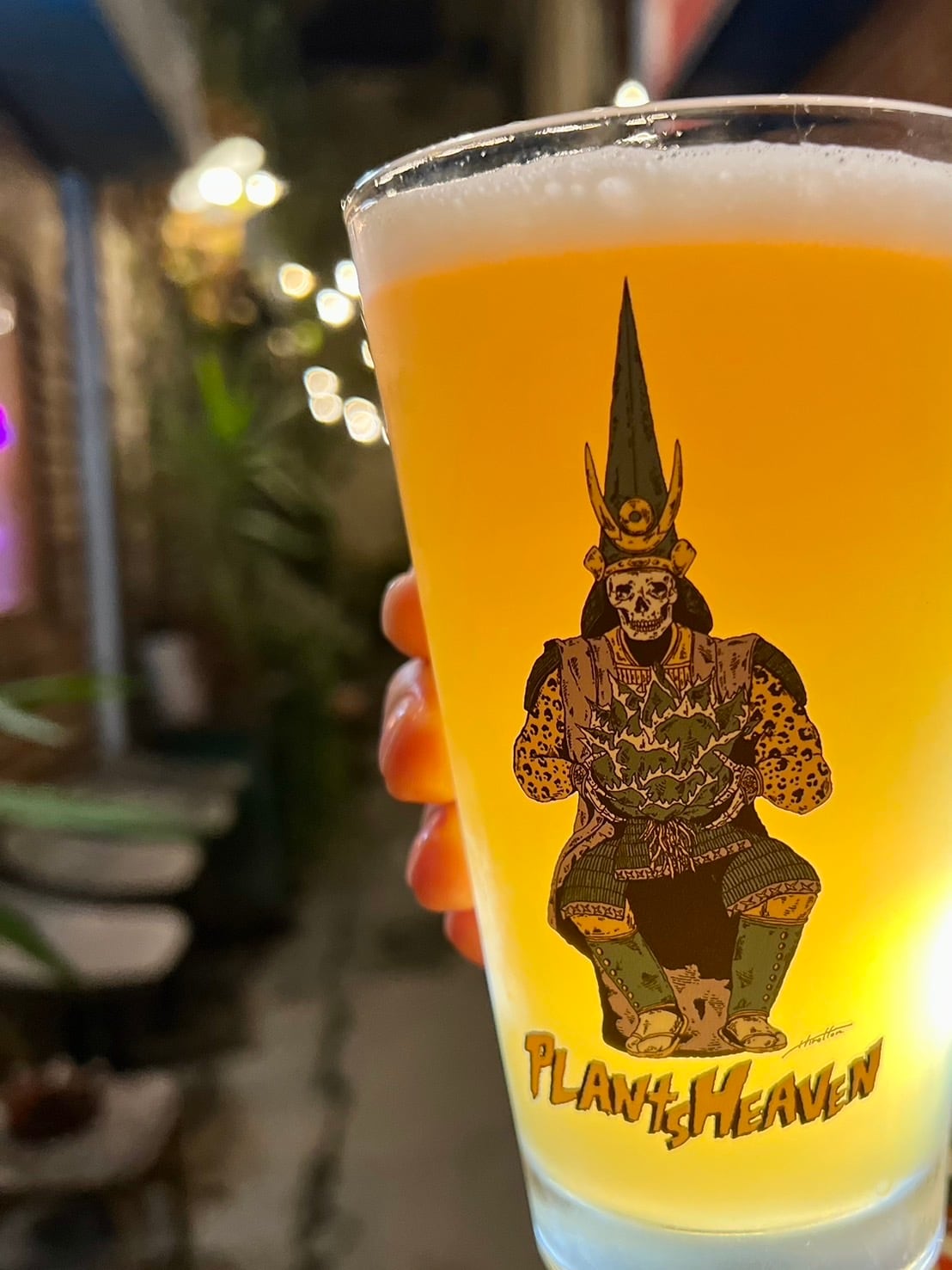 Plants Heaven × Hirotton コラボパイントグラス（480ml） | Pay ID