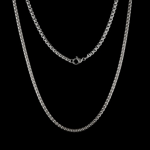 【8月21日20時販売開始！】PE3106 Casual Silver necklace 3mm×70cm