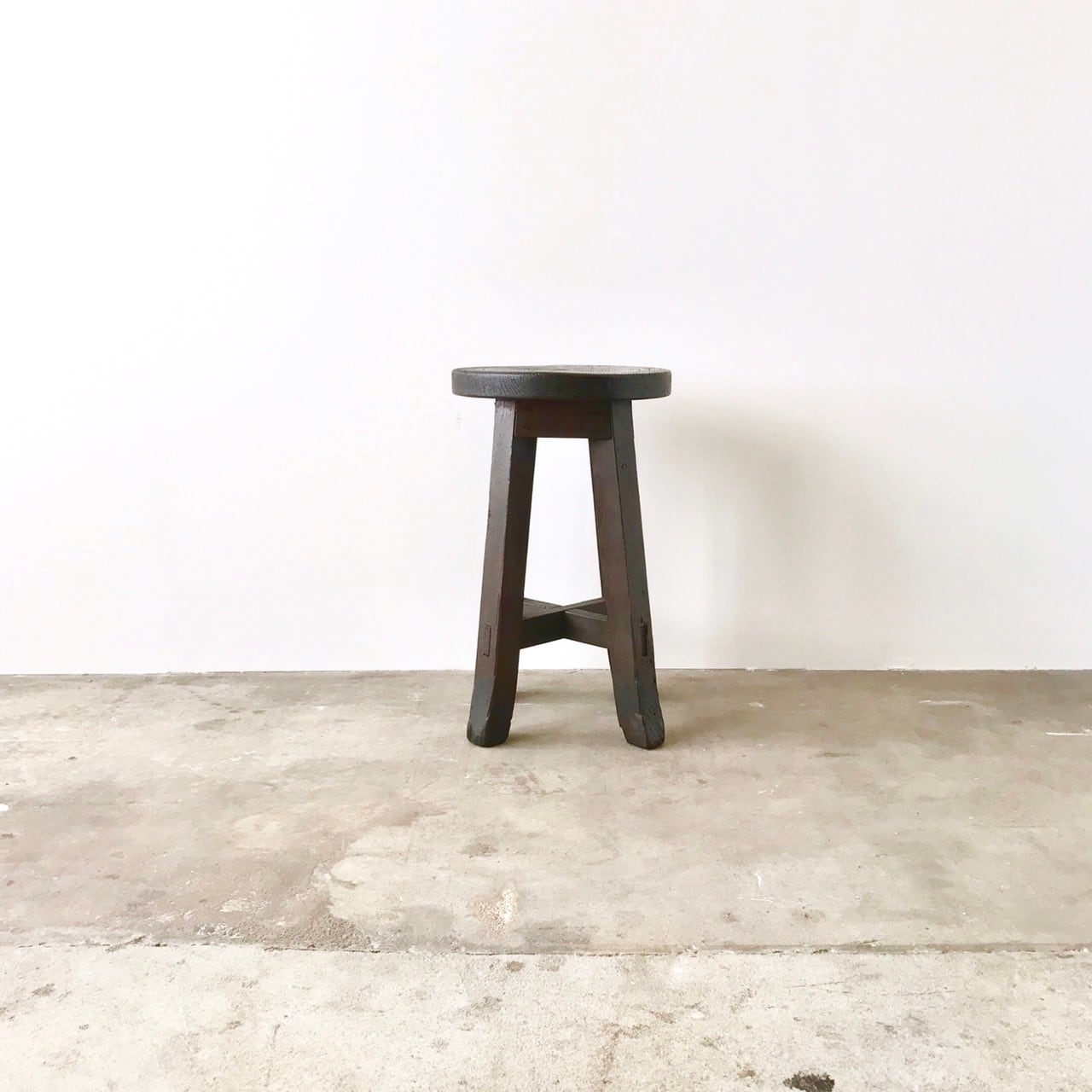 スツール　丸椅子　古家具