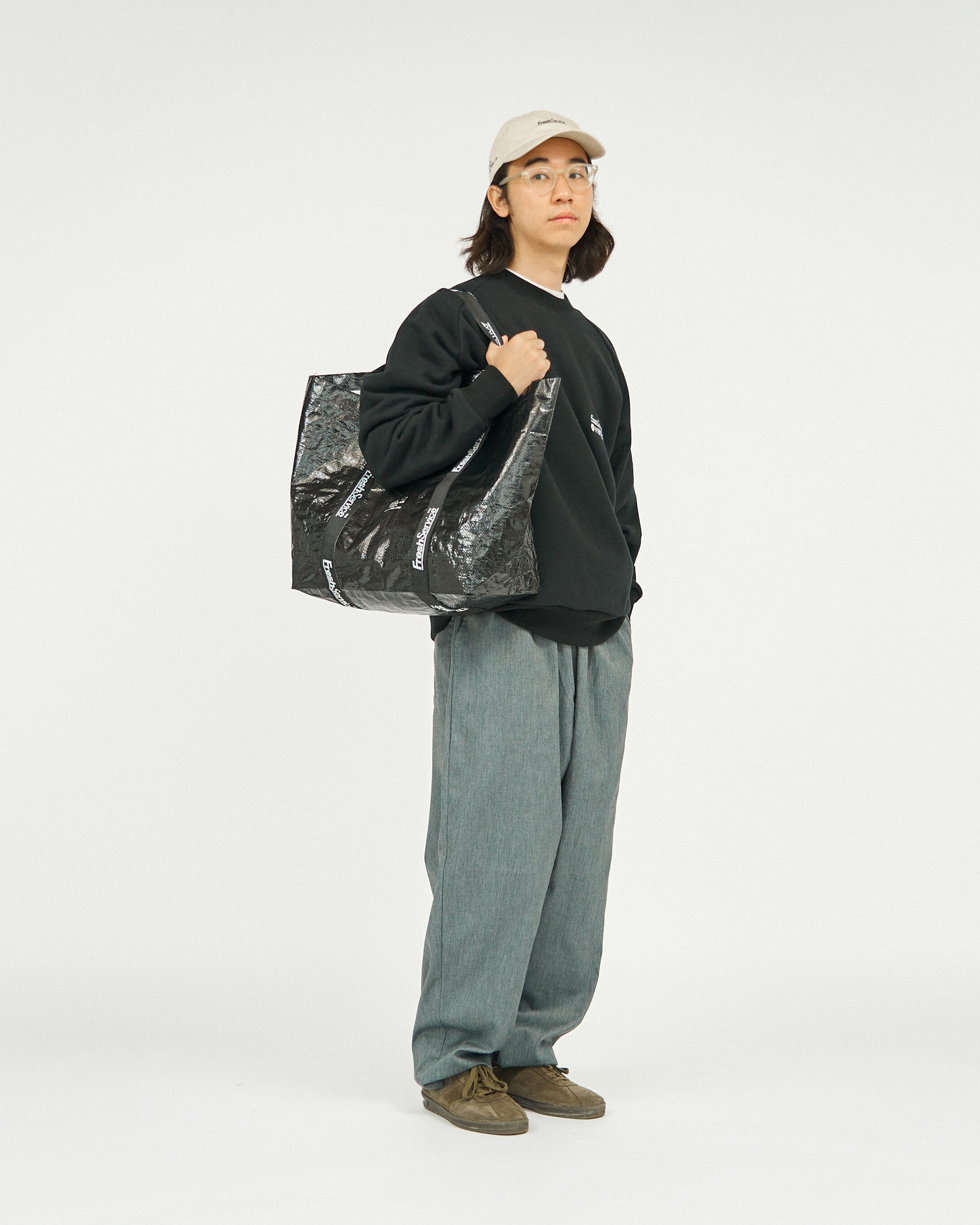 FreshService キャンバス コンテナトート TARP-LARGE-TOTE-black_10cf9f3c