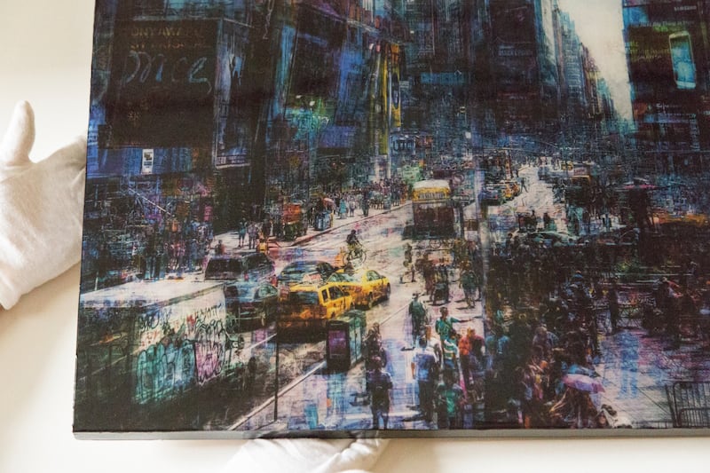 New York, Times square / ニューヨーク タイムズスクエアの現代アート