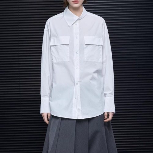 アシメデザインカラーシャツ ・20999