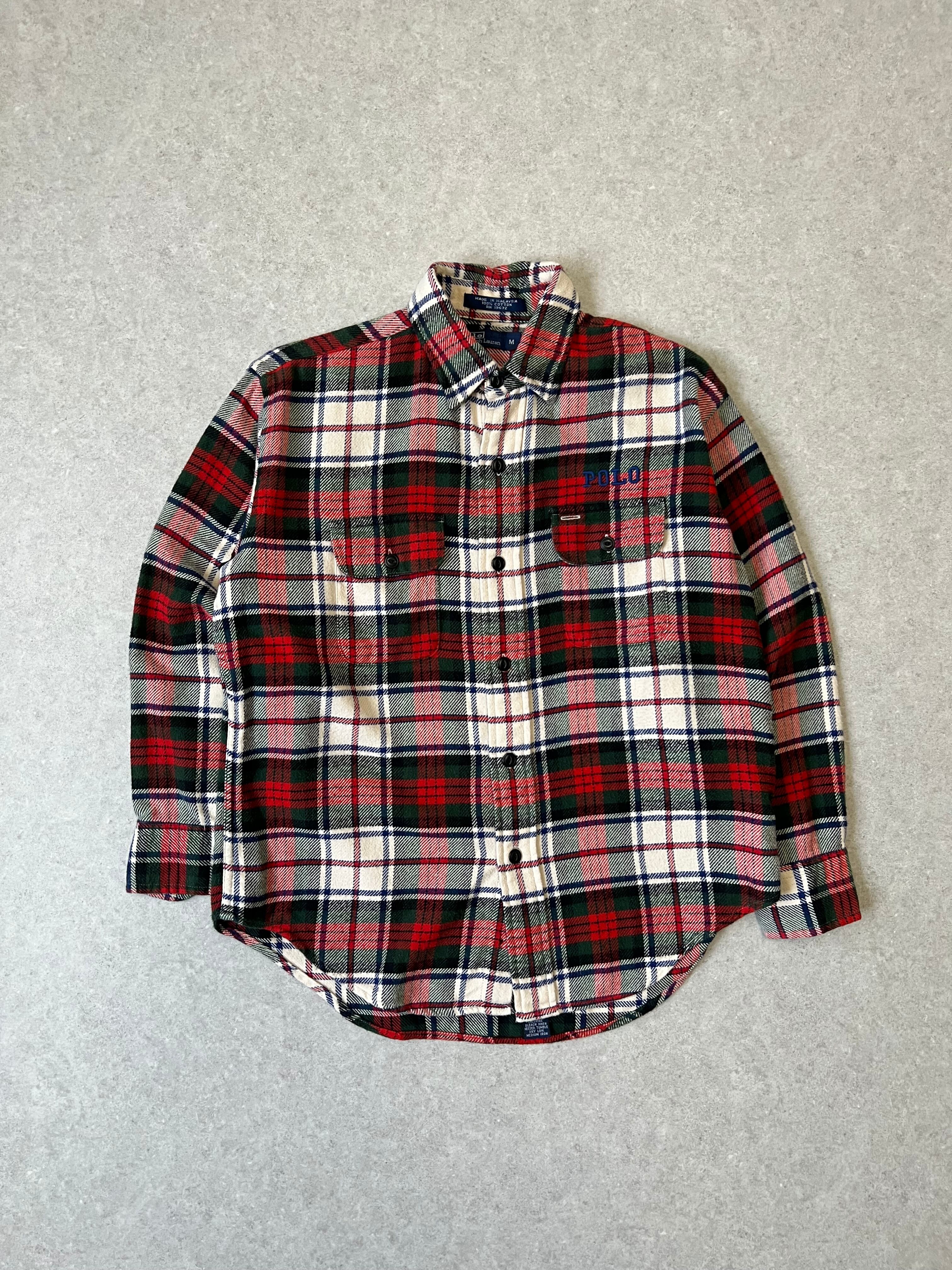80年代 USA製 Five Brother ファイブブラザー 長袖 ヘビーネルシャツ