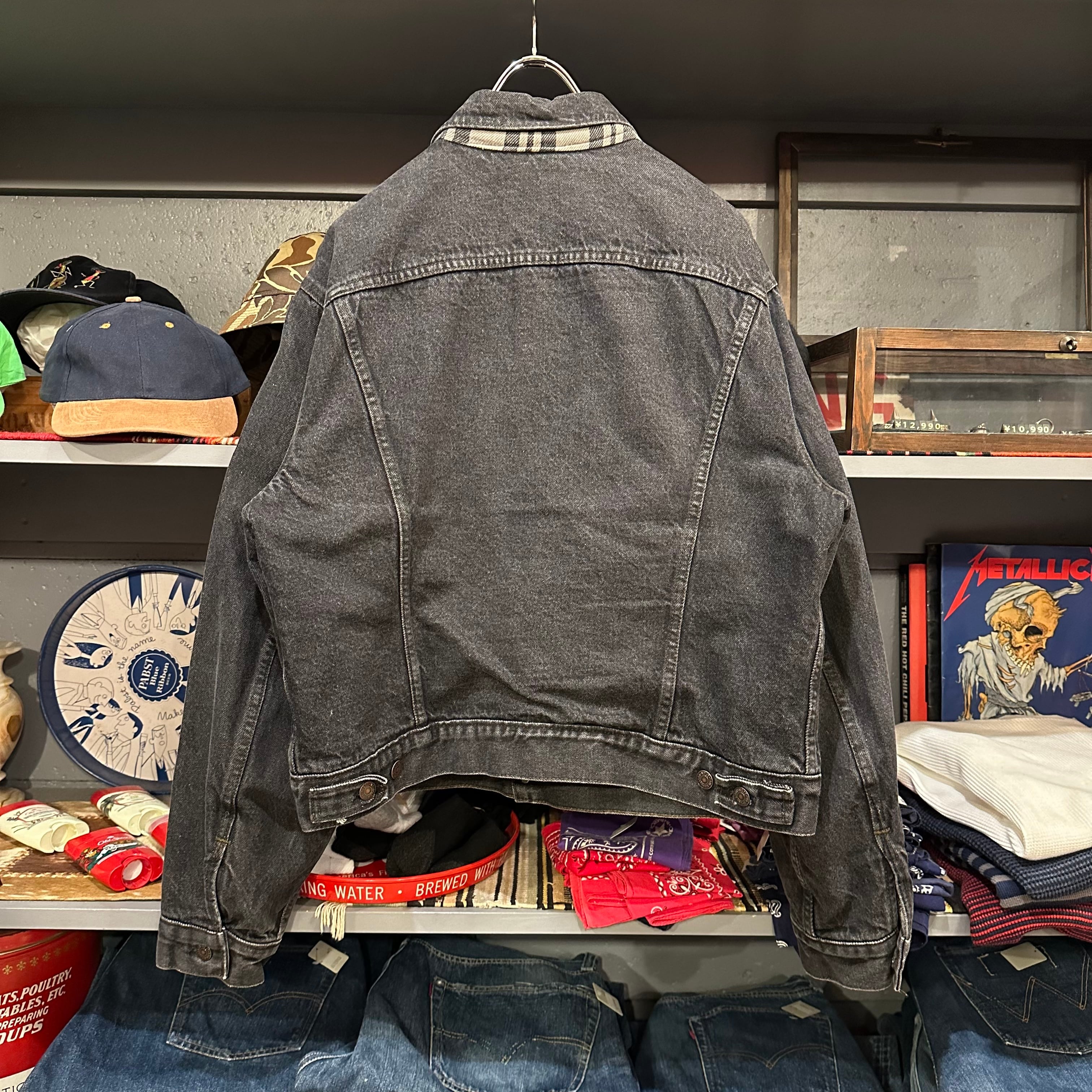 80s Levis 70411-9454 Black Denim Jacket USA製 | VOSTOK