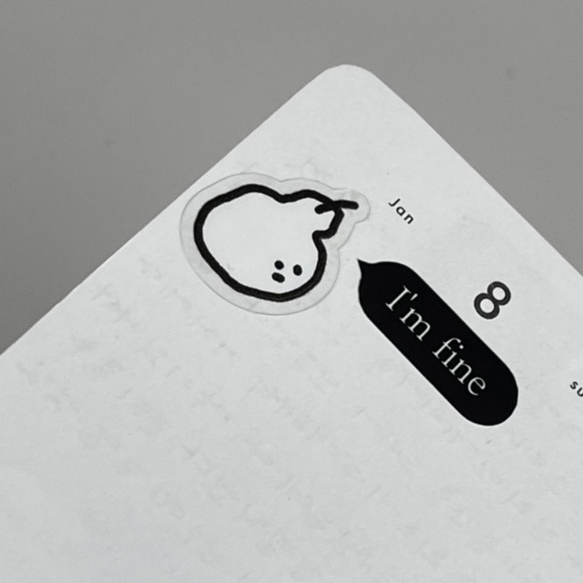 OKTO〔bon bon object sticker 2〕