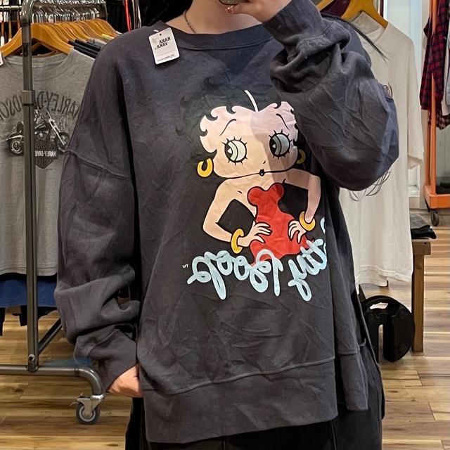 【Betty Boop/ベティーブー】スウェット