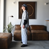 KUON / Seersucker Kite Shirt