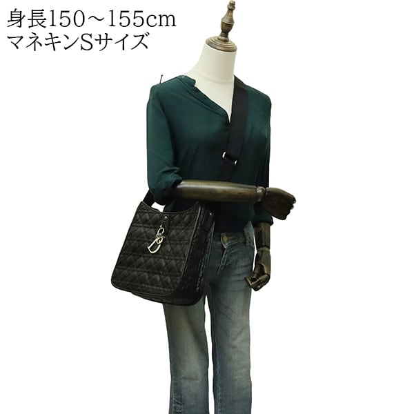 Used DIOR ディオール ショルダーバッグ カナージュ メッセンジャー