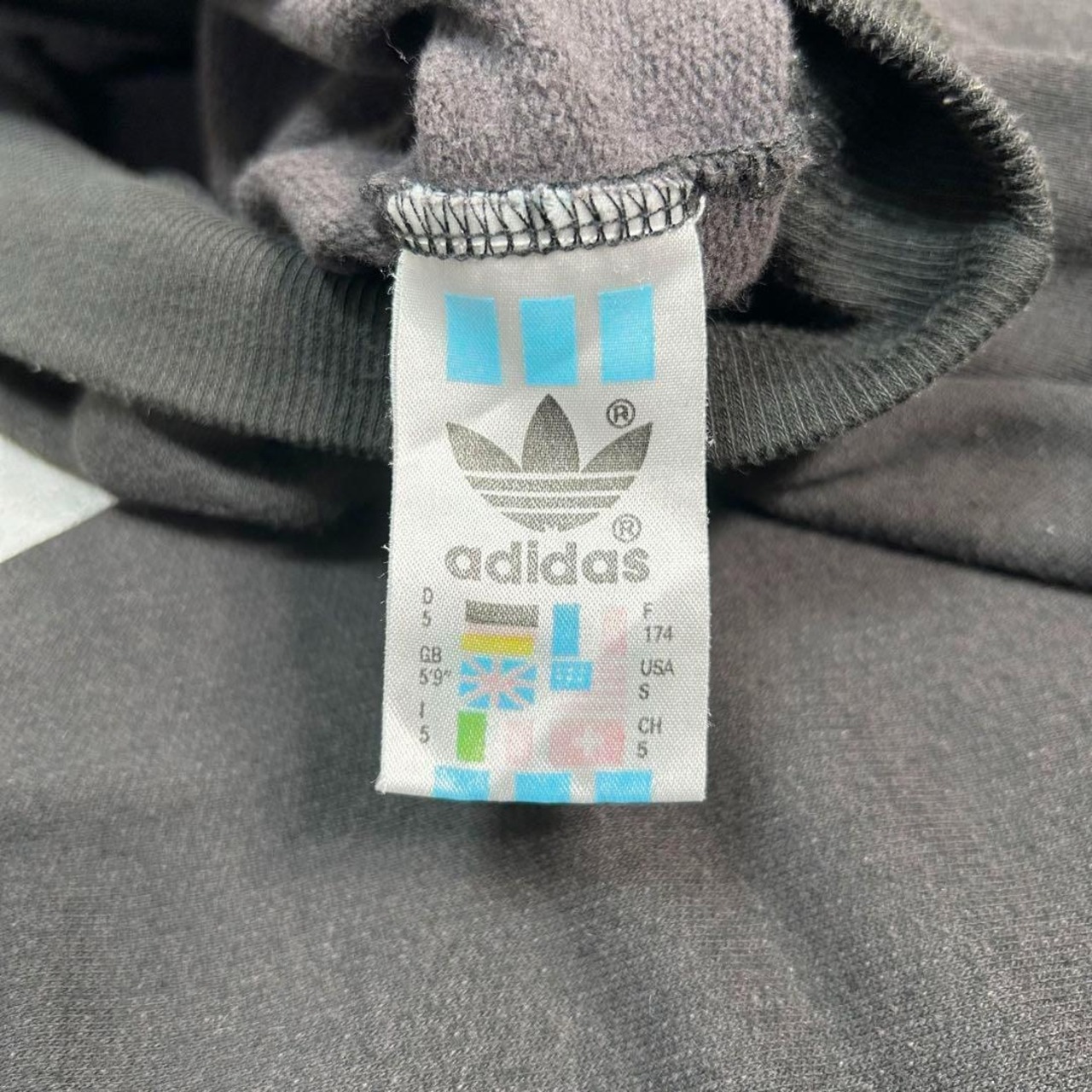 【神配色】アディダス スウェット 80s 銀タグ 極希少 一点物 フェード 美品