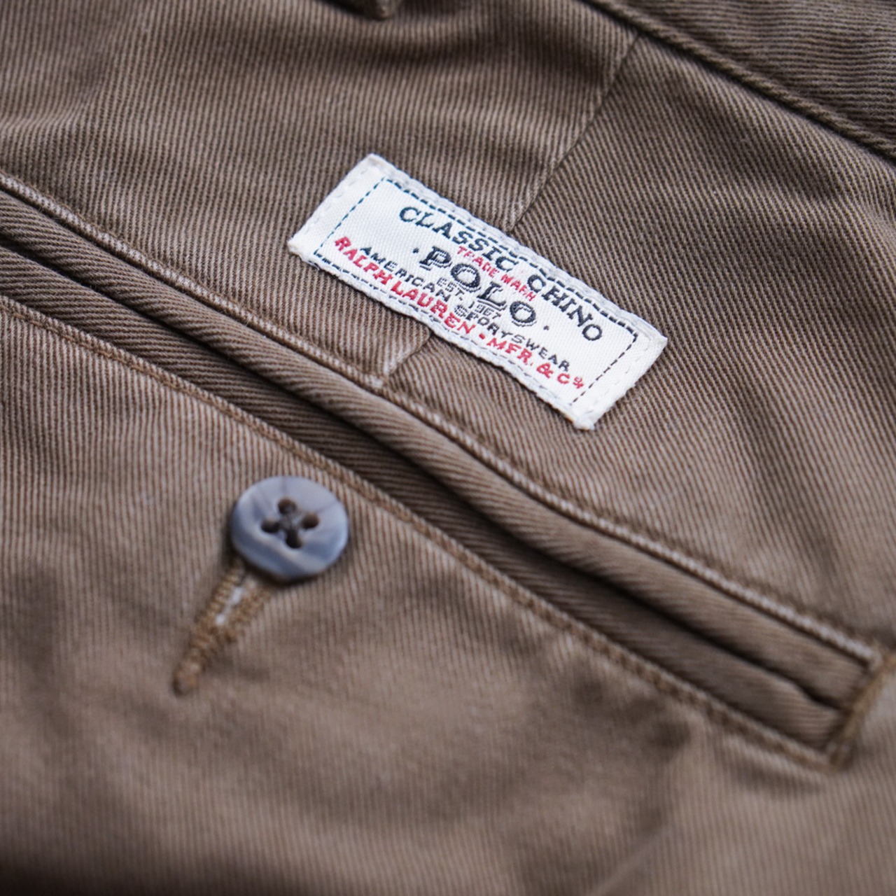 Polo by Ralph Lauren POLO CHINO ANDREW Brown [W35.5L30相当] 古着 - 7