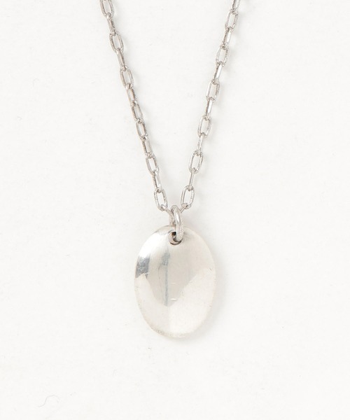 Ellipse Necklace Silver