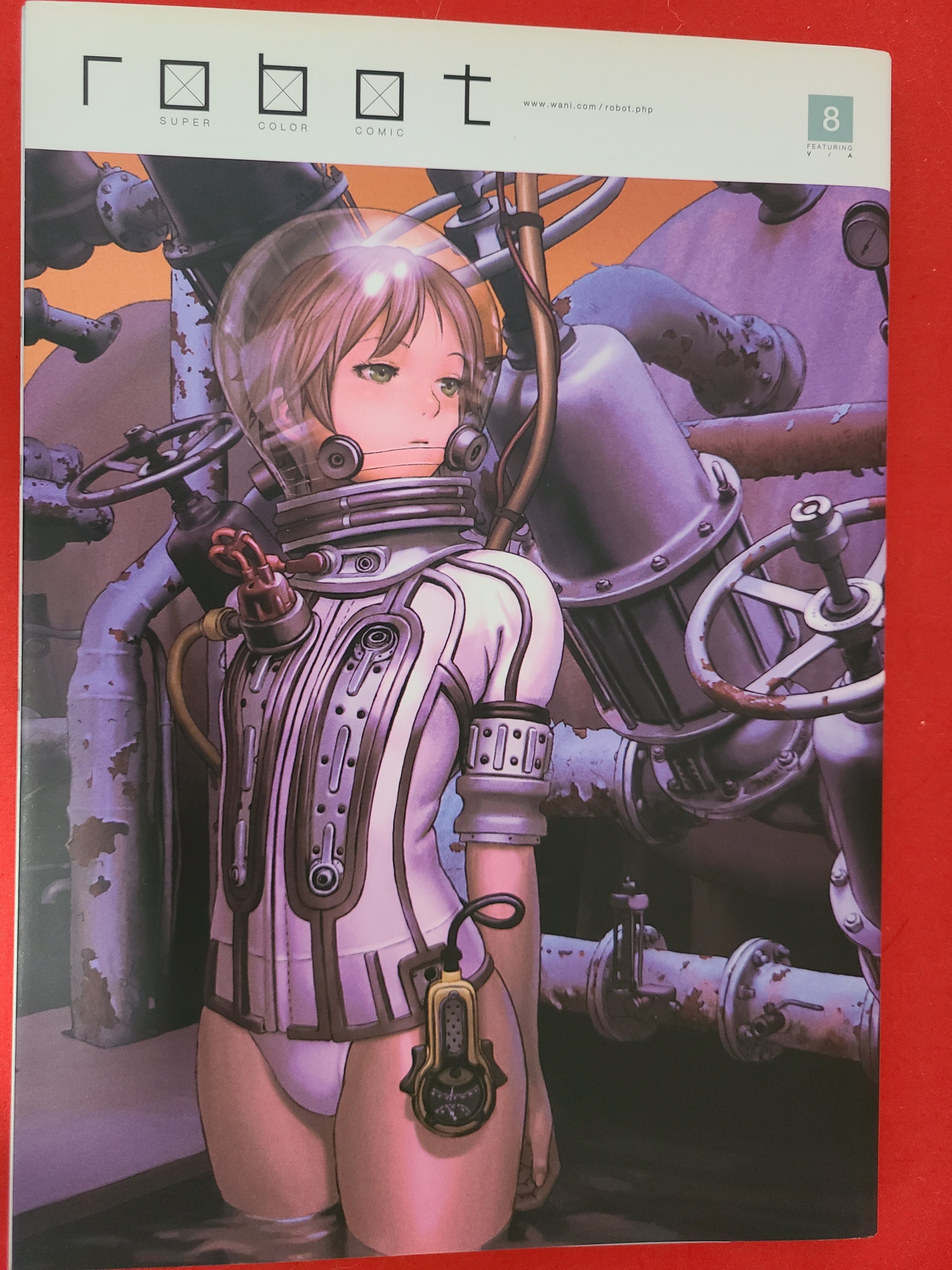 稀少!ムックマガジン robot Vol.8 表紙イラスト 村田 蓮爾 | 冒険浪漫堂 稀少!ムックマガジン robot Vol.8 表紙イラスト 村田 蓮爾 | 冒険浪漫堂