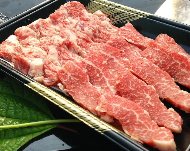 放牧黒毛和牛　焼肉カルビ　245ｇ　