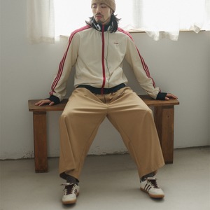 バックポケット ワイドカーゴパンツ  N3396