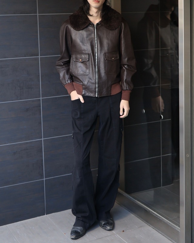 wide straight cargo pants