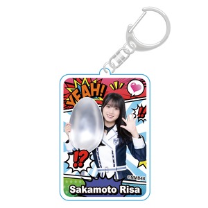 NMB48×PIZZERIA 8 good spoon コラボ限定 アクリルキーホルダー（teamBll）ブラインドパッケージ