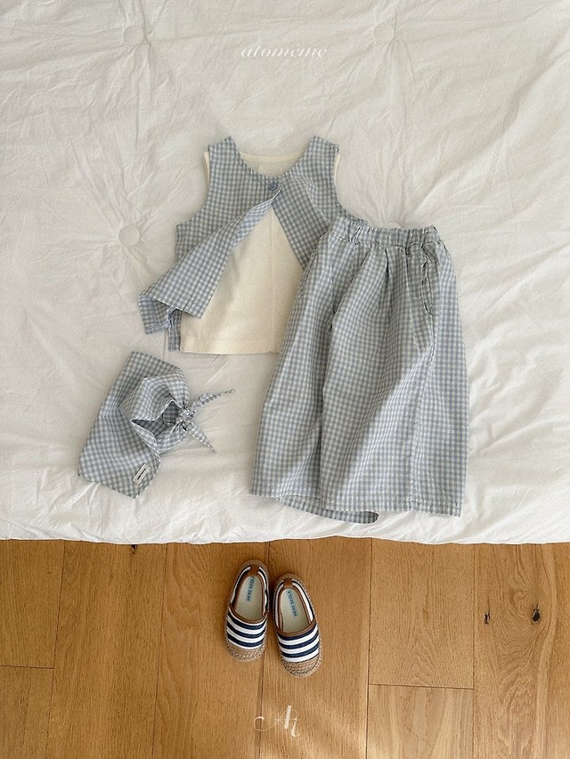 atomeme26su_Muse Check Pants