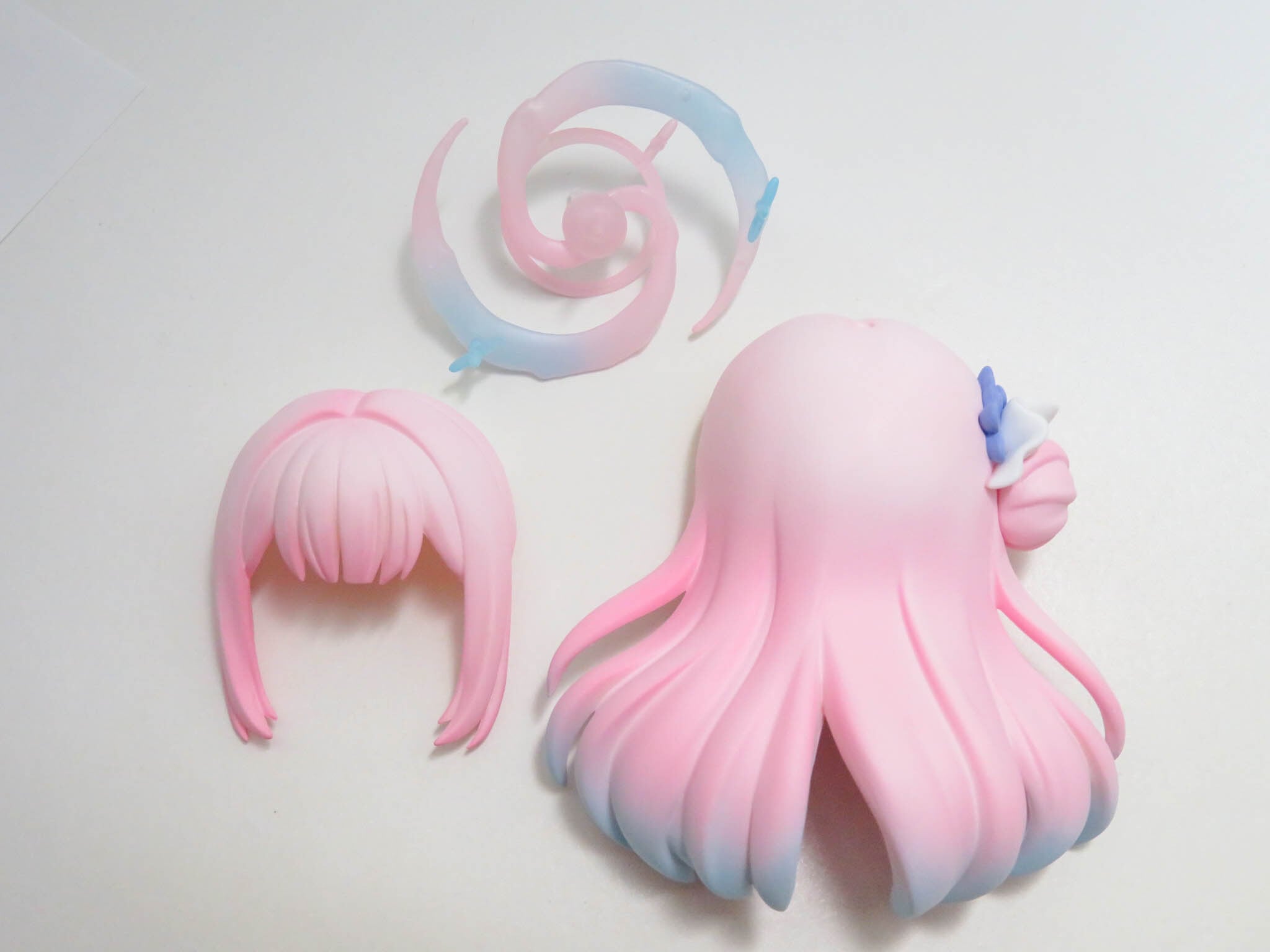 再入荷(A−ランク)【2423】 聖園ミカ 髪パーツ ロング ねんどろいど