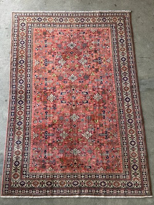【送料込み】Kayseri カイセリ   デッドストック　花模様　未使用品　ヴィンテージラグ   TRB4598