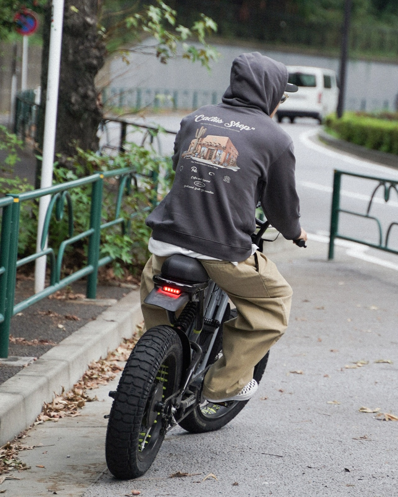 【#Re:room】CACTUS SHOP BACK PRINT SWEAT PARKA［REC868］