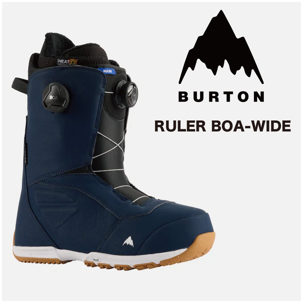 ブーツBurton ruler leather 19-20モデル　バートン　ルーラー