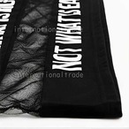 レディース服 シースルー ロゴTシャツ おしゃれ 透け感 トレンド 大人可愛い 韓国風 カジュアル フェミニン モード系 重ね着 コーデ 体型カバー 半袖 シンプル スポーティ ストリート系 春 夏 秋　  3728