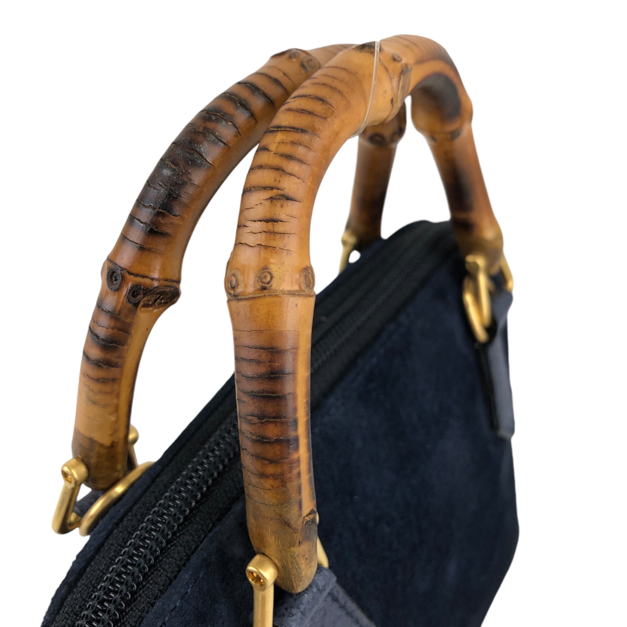 GUCCI グッチ ショルダーバッグ ネイビー スエード 2WAY ミニ GUCCI グッチ ショルダーバッグ ネイビー スエード 2WAY ミニ