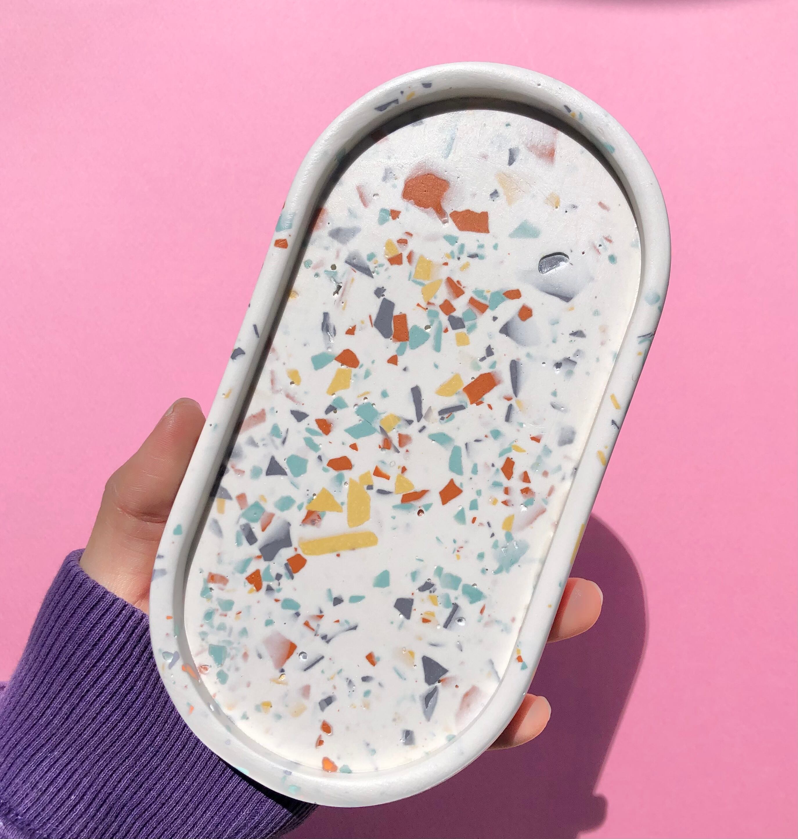 terrazzo テラゾー マルチトレイ アクセサリートレイ 韓国インテリア