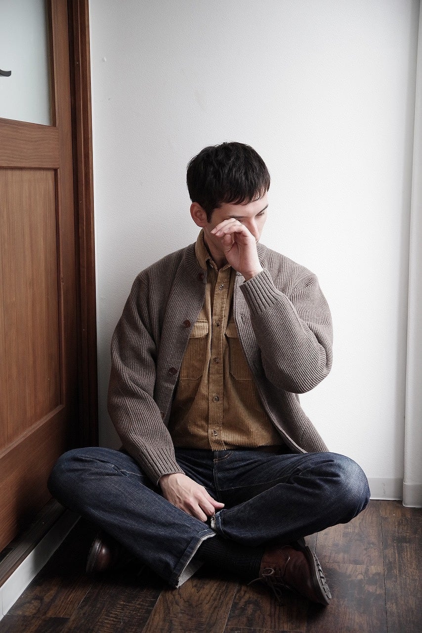 Hand Framed Crew Neck C/D (12月再入荷予定)