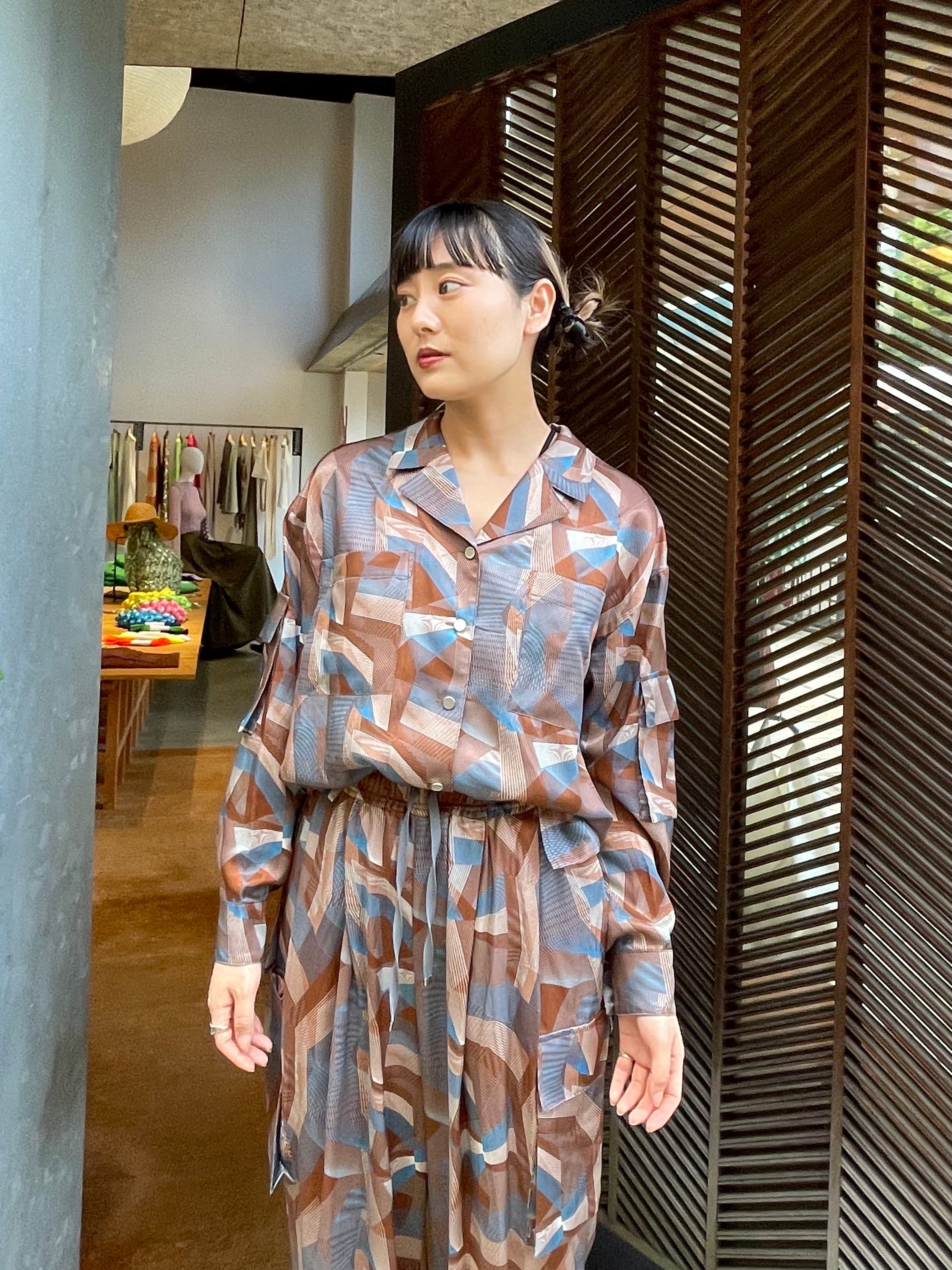 ▼値下げ！ FUMIE=TANAKA matte long shirt