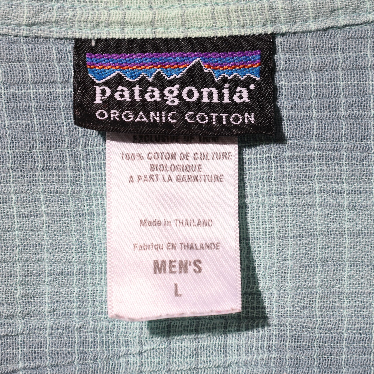 美品 L 11年 オンブレ A/C Yarn Dye Shirt Patagonia ACシャツ ヤーンダイ パタゴニア