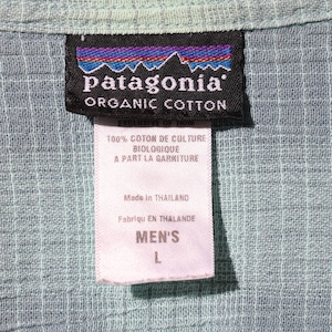 美品 L 11年 オンブレ A/C Yarn Dye Shirt Patagonia ACシャツ ヤーンダイ パタゴニア
