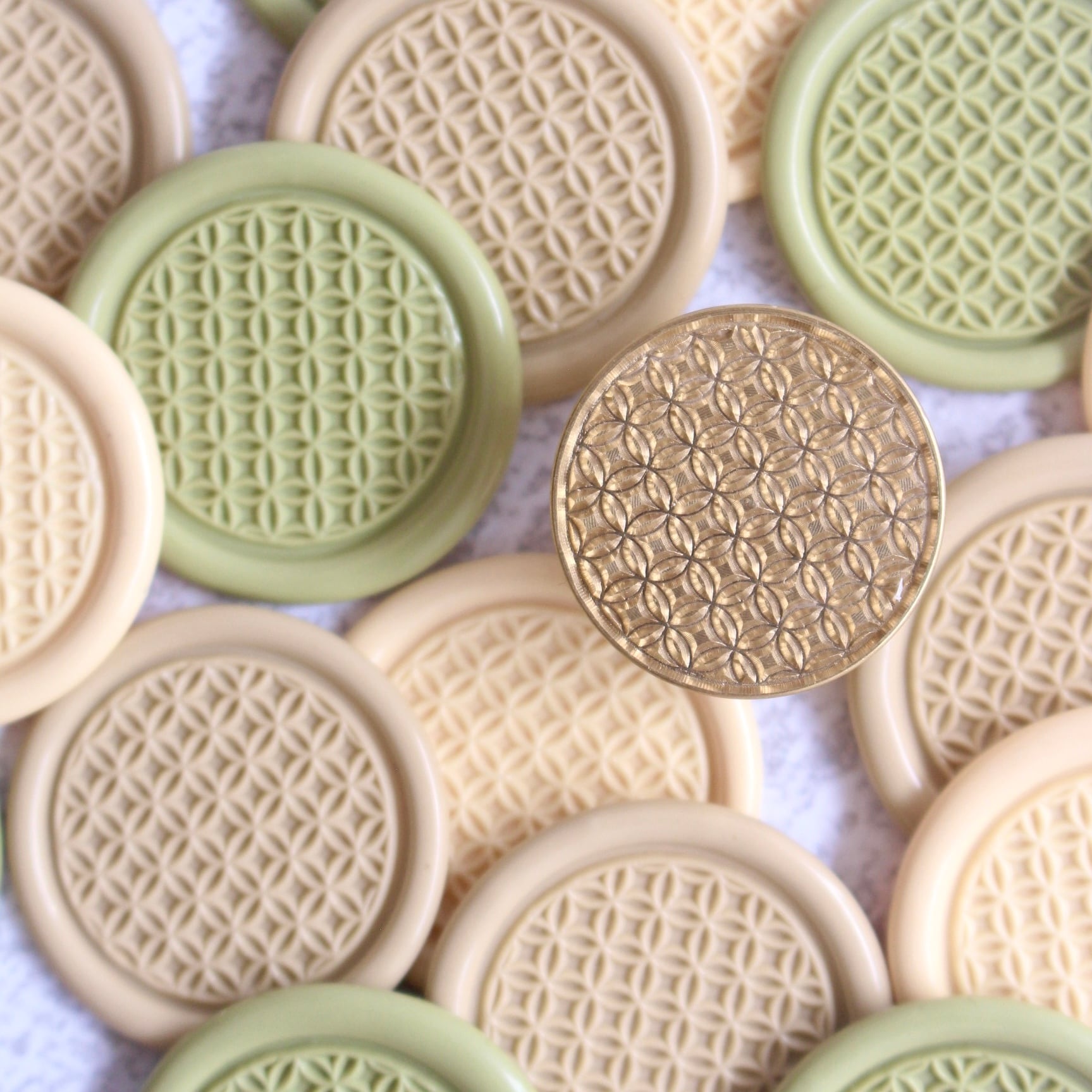 【WAGARA】Wax Seal Stamp│七宝 Cloisonne【ヘッドのみ】