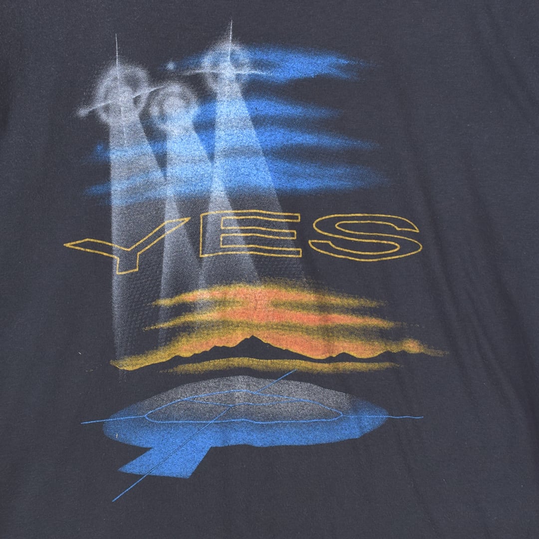 80s YES イエス ヴィンテージロックシャツ 90125 ワールドツアー