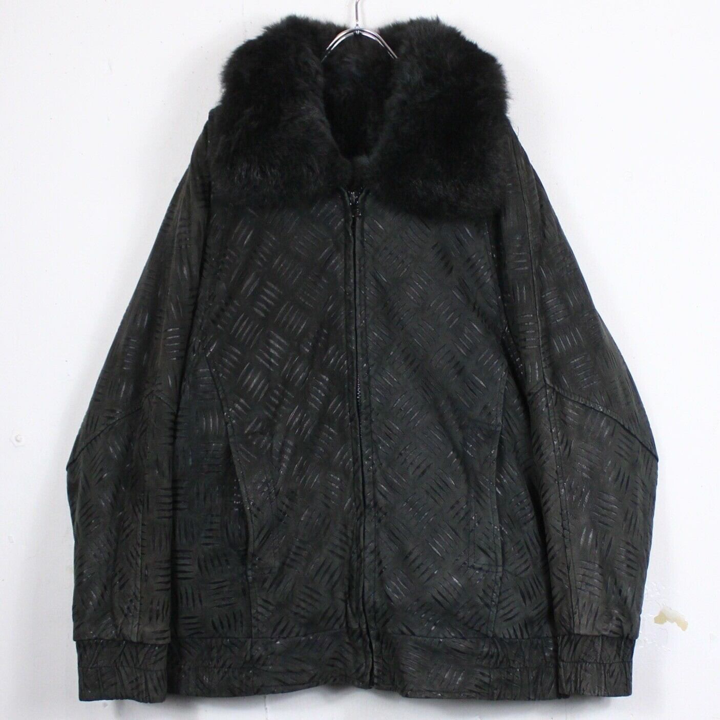gimmick Leather jacke fur vest goa lgb Goa gimmick bono jacket lgb